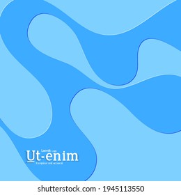Resumen de antecedentes científicos. Forma ondulada orgánica inspirada en la naturaleza. Textura biológica de biomasa en crecimiento, organismos unicelulares, Amoeba. Borde de microorganismo o moho bajo microscopio.