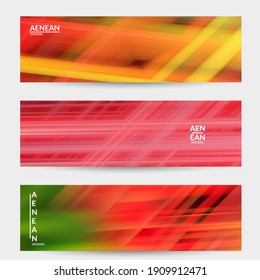 Abstract science banner with glowing rays light effect. Template design for internet speed communication data computing technology. Futuristic texture of trails blurred energy motion.