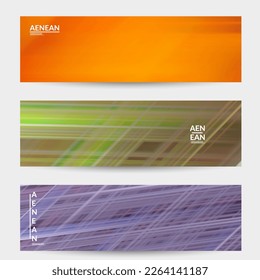 Abstract science banner with glowing rays light effect. Template design for internet speed communication data computing technology. Futuristic texture of trails blurred energy motion.