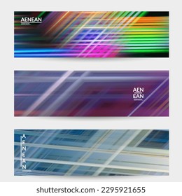 Pancarta abstracta de ciencia con efecto luminoso de rayos brillantes. Diseño de plantillas para la tecnología informática de datos de comunicación de velocidad de Internet. La textura futurista de los senderos borrosa el movimiento de la energía.