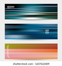 Abstract science banner with speed light moving fast bright blurred lines. Template design for internet communication data computing marketing technology. Futuristic art with fluid bright gradients.