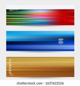 Abstract science banner with speed light moving fast bright blurred lines. Fluid motion gradients. Sports or music futuristic background. Multicolored liquid texture for marketing technology.