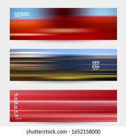 Abstract science banner with speed light moving fast bright blurred lines. Fluid motion gradients. Sports or music futuristic background. Multicolored liquid texture for marketing technology.