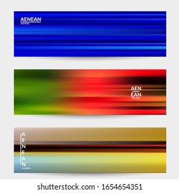 Abstract science banner with speed light moving fast bright blurred lines. Fluid motion gradients. Sports or music futuristic background. Multicolored liquid texture for marketing technology.
