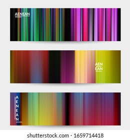 Abstract science banner  with speed light moving fast bright blurred lines. Fluid motion gradients. Sports or music futuristic background. Multicolored liquid texture for marketing technology.