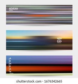 Abstract science banner with speed light moving fast bright blurred lines. Fluid motion gradients. Sports or music futuristic background. Multicolored liquid texture for marketing technology.