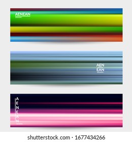 Abstract science banner with speed light moving fast bright blurred lines. Fluid motion gradients. Sports or music futuristic background. Multicolored liquid texture for marketing technology.