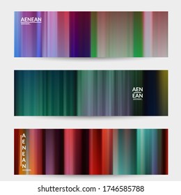 Abstraktes Wissenschaftsbanner mit schnellem Licht, das sich schnell in leuchtend verschwommenen Linien bewegt. Template-Design für Internet Communication Data Computing Marketing Technologie. Futuristische Kunst mit flüssig leuchtenden Gradienten.