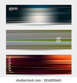 Pancarta de la ciencia abstracta con luz de velocidad moviéndose líneas borrosas brillantes y rápidas. Gradientes de movimiento fluido. Deportes o música de fondo futurista. Textura líquida multicolor para tecnología de marketing.