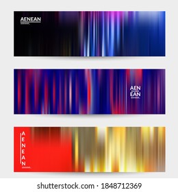 Abstrakter Wissenschaftsbanner mit sich schnell bewegendem, hellen Linien. Vorlagendesign für Internet-Kommunikations-Informations-Marketing-Technologie. Futuristische Kunst mit fließend hellen Farbverläufen.