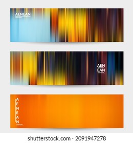Abstract science banner with speed light moving fast bright blurred lines. Template design for internet communication data computing marketing technology. Futuristic art with fluid bright gradients.