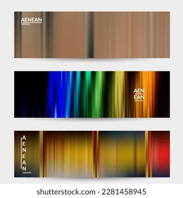 Pancarta de la ciencia abstracta con luz de velocidad moviéndose líneas borrosas brillantes y rápidas. Diseño de plantillas para la tecnología de marketing informático de datos de comunicación por Internet. Arte futurista con gradientes brillantes y fluidos.