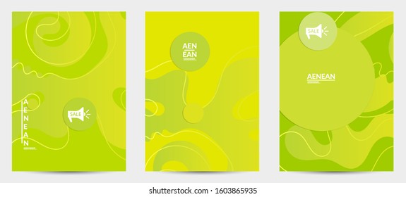 Abstract science biology background. Nature inspired organic wavy vanishing shape on bright gradient. Illustration of growing biomass, Amoeba. Concept of biochemical research on molecular level. 