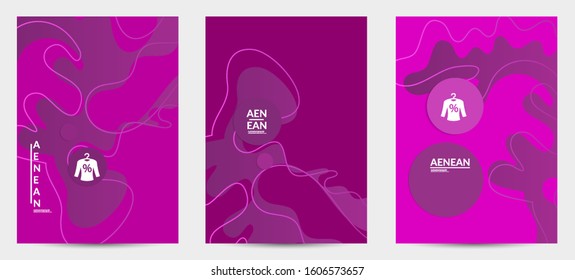 Abstract science biology background. Nature inspired organic wavy vanishing shape on bright gradient. Illustration of growing biomass, Amoeba. Concept of biochemical research on molecular level. 