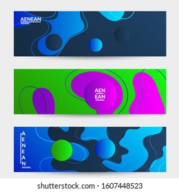 Abstract science biology background. Nature inspired organic wavy vanishing shape on bright gradient. Illustration of growing biomass, Amoeba. Concept of biochemical research on molecular level. 