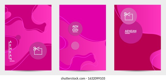Abstract science biology background. Nature inspired organic wavy vanishing shape on bright gradient. Illustration of growing biomass, Amoeba. Concept of biochemical research on molecular level. 