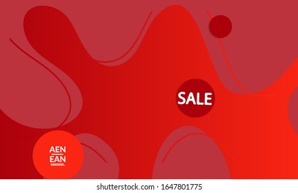 Abstract science biology background. Nature inspired organic wavy vanishing shape on bright gradient. Illustration of growing biomass, Amoeba. Concept of biochemical research on molecular level. 