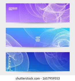 Abstract science biology background. Nature inspired organic wavy vanishing shape on bright gradient. Illustration of growing biomass, Amoeba. Concept of biochemical research on molecular level. 