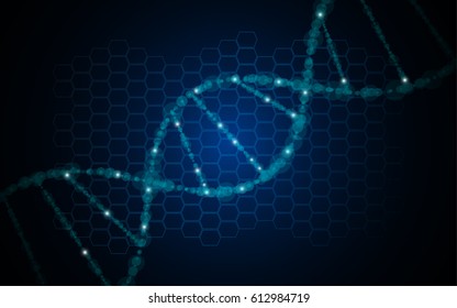 abstract science biotechnology innovation concept background