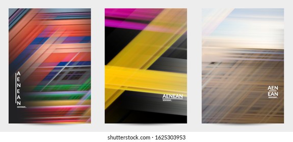 Abstract science cover with glowing rays light effect. Template design for internet speed communication data computing technology. Futuristic texture of trails blurred energy motion.