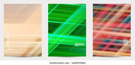 Abstract science cover with glowing rays light effect. Template design for internet speed communication data computing technology. Futuristic texture of trails blurred energy motion.