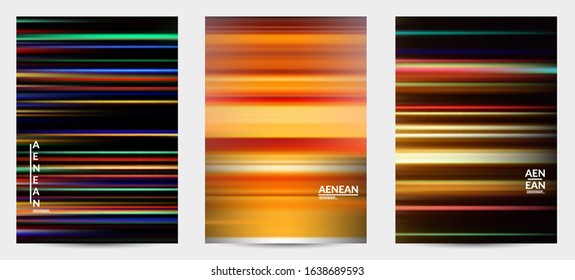 Abstract science cover with speed light moving fast bright blurred lines. Template design for internet communication data computing marketing technology. Futuristic art with fluid bright gradients.