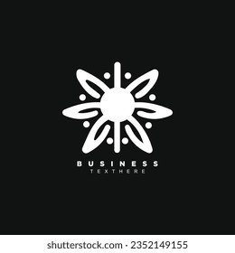 Logo-Design-Vektorgrafik des abstrakten Science-Sterns für Ihre Marke oder Ihr Unternehmen
