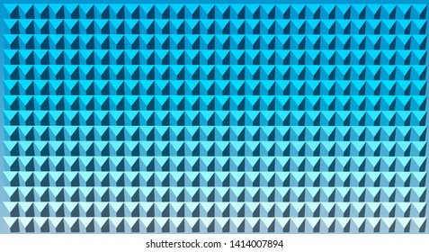 Abstract science or technology background. Blue triangle texture. Can be used in cover design, book , website background, banner, poster, advertising