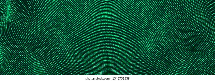 Abstract science or technology background. Graphic design. Network illustration with particle. 3D grid surface. 