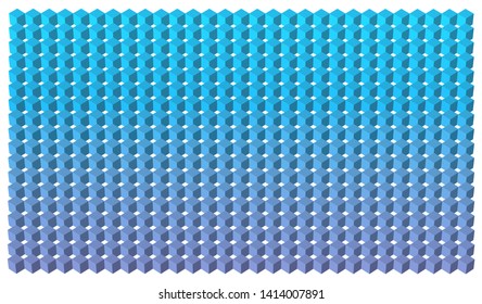 Abstract science or technology background. Texture consisting of cubes isolated on white. Can be used in the design of the cover, book, website background, banner, poster, advertising