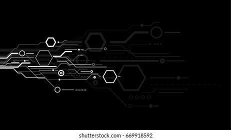 Abstract science and technology background for you design.