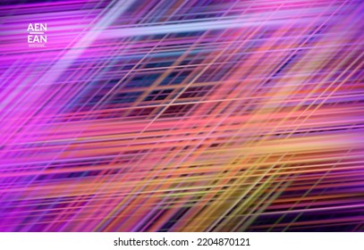 Abstract science wallpaper with glowing rays light effect. Template design for internet speed communication data computing technology. Futuristic texture of trails blurred energy motion.