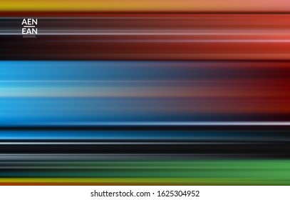 Abstract science wallpaper with speed light moving fast bright blurred lines. Fluid motion gradients. Sports or music futuristic background. Multicolored liquid texture for marketing technology.