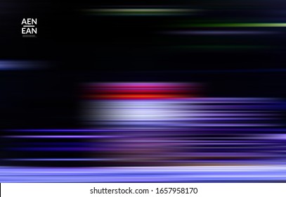 Papel tapiz de la ciencia abstracta con luz de velocidad moviéndose líneas borrosas brillantes y rápidas. Diseño de portada para la tecnología de marketing de datos de comunicación en Internet. Arte futurista con gradientes brillantes.
