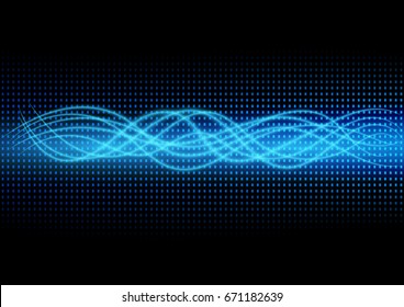 Abstract scientific data future and technology background that can use for business presentation. This can represent your new innovation or machine learning.