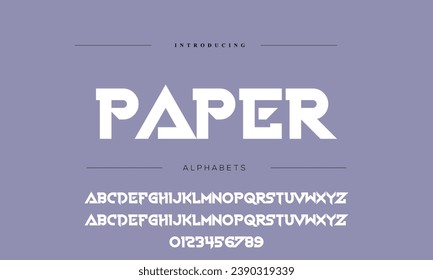 Abstract scifi modern alphabet fonts. Science fiction typography sport, technology, fashion, digital, future creative logo font. vector illustration