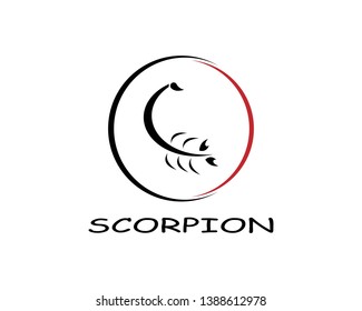 abstract scorpion logo - Vector