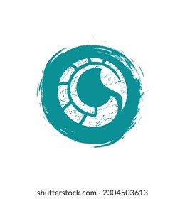 Abstract Scorpion Tail logo vector template
