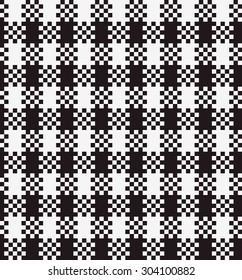 abstract scot pattern background with black and white