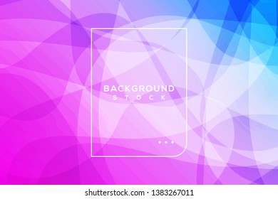 abstract scramble background with purple & blue gradient. curvy, wavy, scramble, irregular shapes. suitable for background, landing page, wallpaper, home screen, theme. vector eps 10