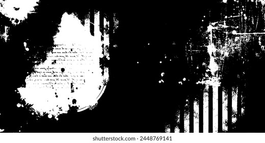 Abstractas diseño de papel de scrapbook. Fondo marino dibujado a mano creativo. Gráficos Grunge de uso universal