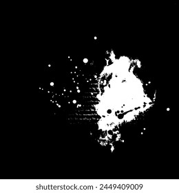 Abstract scrapbook paper design. Creative hand drawn ocean background. Grunge graphics universal