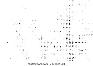 Abstract scratch grunge urban background. Particles of debris and dust. Distressed uneven background. Vector illustration. EPS10