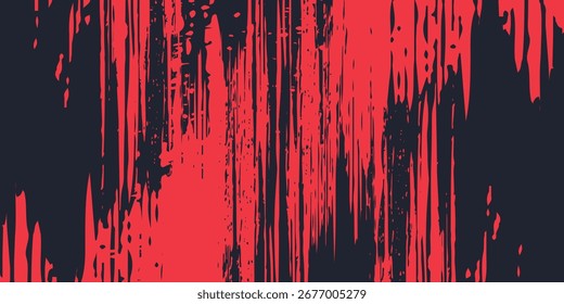Abstract Scratch Red Grunge Texture In Black Background Design Modern Art.Eps 10