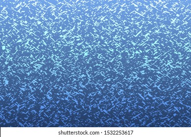 Abstract scratched background. Blue and white vector texture template.White noise.