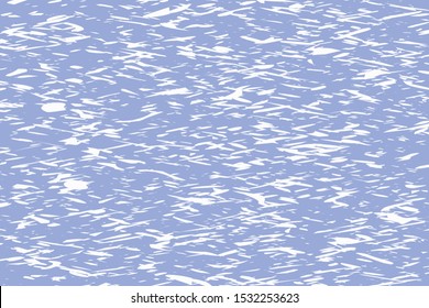 Abstract scratched background. Blue and white vector texture template.White noise.