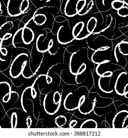 abstract scratched black ink texture or background, grunge splash, vector paint