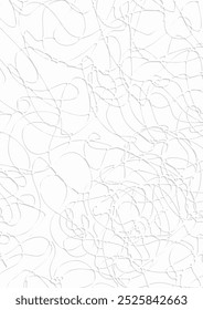 Abstract scribble lines elegant white background vector