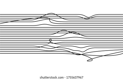 Abstract scribble strokes background. Vector eps10 illustration.