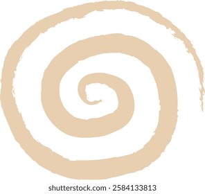 Abstract Scribble Swirl Vector Illustration